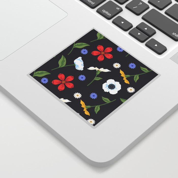 Floral Chaos Sticker