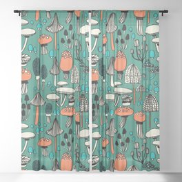 Mushroom Sheer Curtain