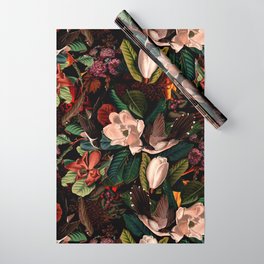 FLORAL AND BIRDS XIV Wrapping Paper