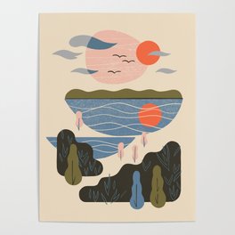 By The Sea Poster