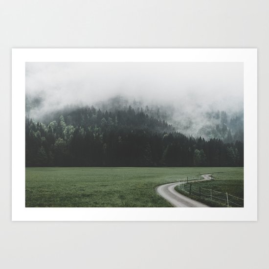 road - Landscape Photography Art Print