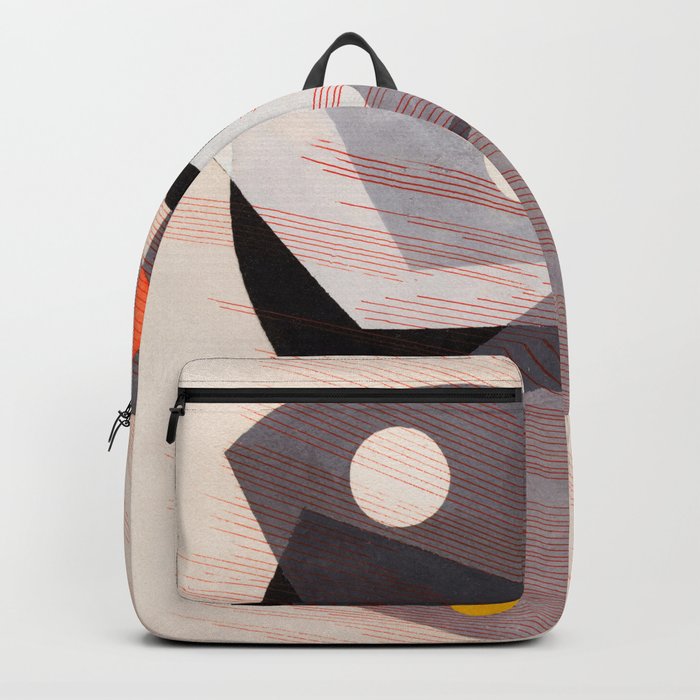 Grey Superimposition by Laszlo Moholy-Nagy Backpack