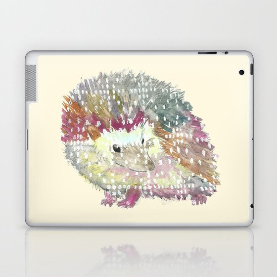 Ugly Sweater Hedgehog Laptop & iPad Skin