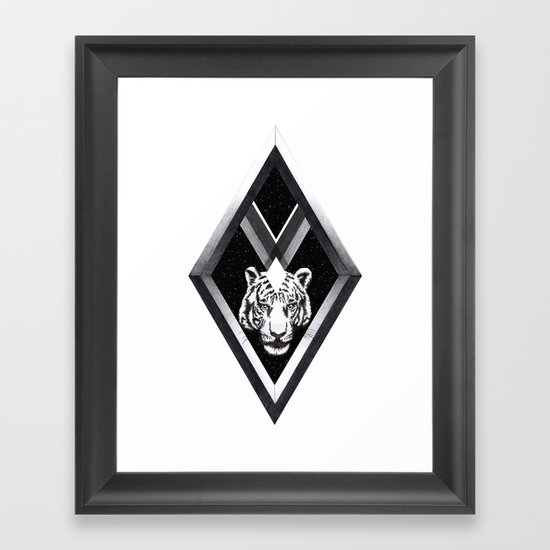 Diamante Framed Art Print
