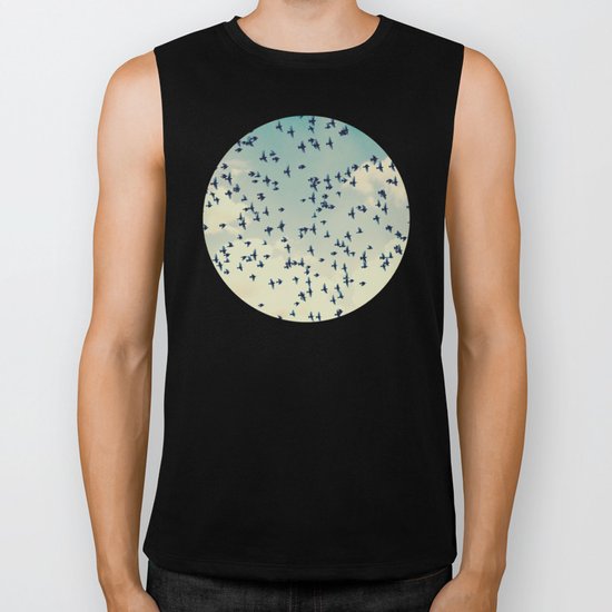 Murmuration Biker Tank