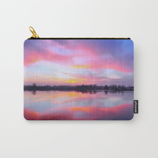 Sunset Lake Carry-All Pouch