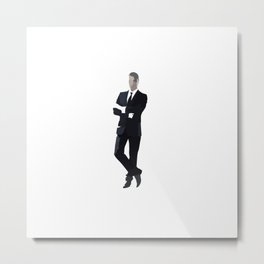 Suit Man Standing Metal Print | Model, Jacket, Well, Business, Fancy, Tie, Graphicdesign, Suitup, Dress, Dapper 
