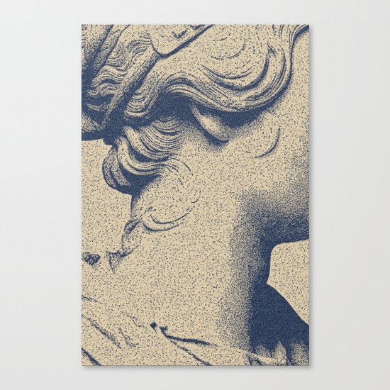 ink on paper Canvas Print
