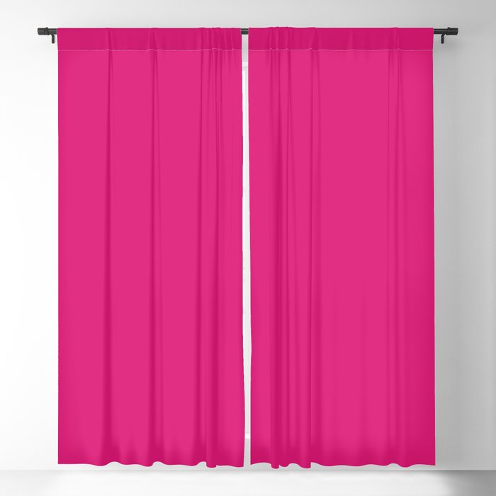 Dianthus Pink Blackout Curtain