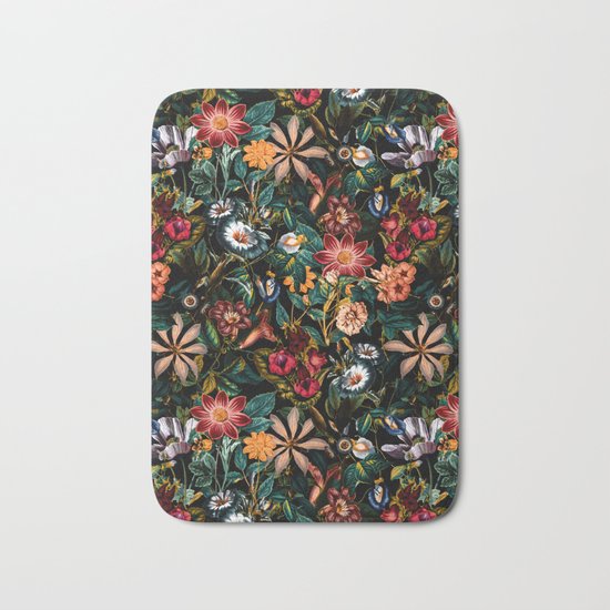 NIGHT-GARDEN-XXIV Bath Mat