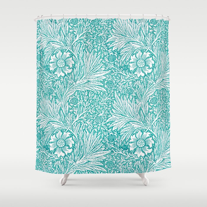 William Morris Marigold 6 Shower Curtain By Alexandra Arts