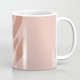 Leaf in Soft Pink Coffee Mug