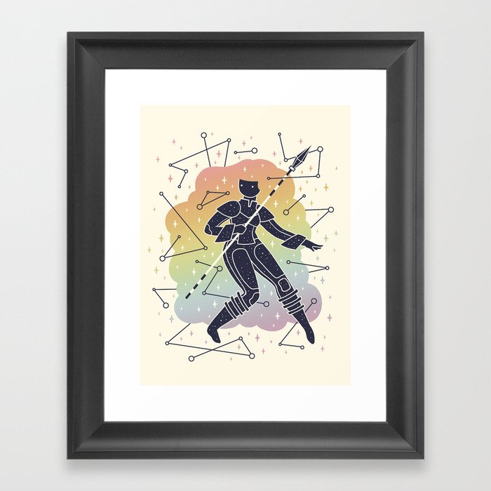 Rainbow Warrior Framed Art Print
