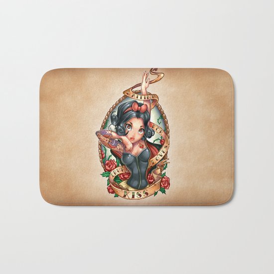 Waiting For Loves True Kiss Bath Mat
