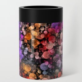 Multicolored Blurred Lights Can Cooler