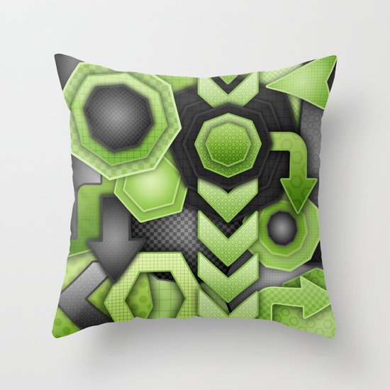 Strike Out! Throw Pillow