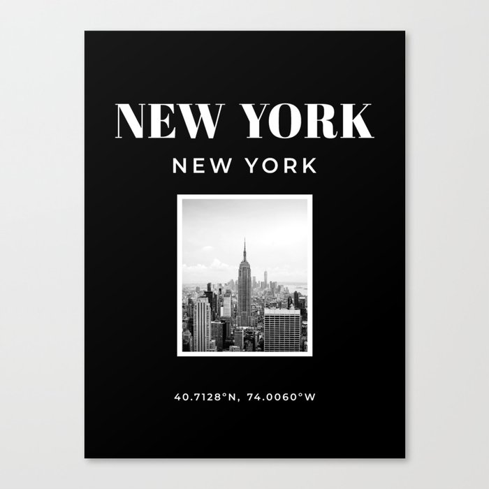 Th New York City Art Print // Canvas Print Home Decor Poster I Wall Art