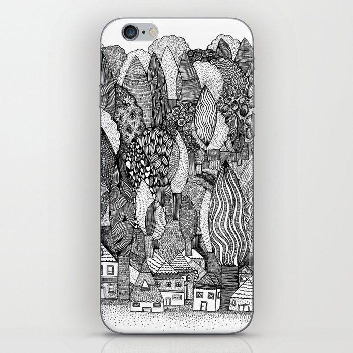 Mysterious Village iPhone Skin