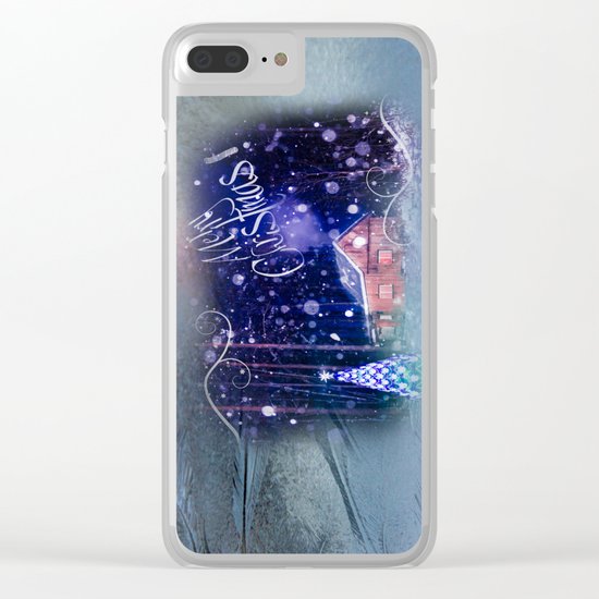 Merry Christmas! Clear iPhone Case