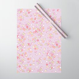 Conversation Hearts Wrapping Paper