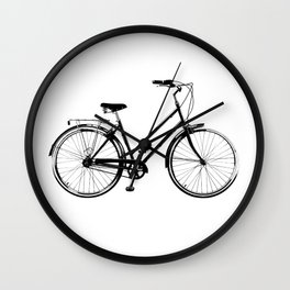 Vintage Bicycles Wall Clock