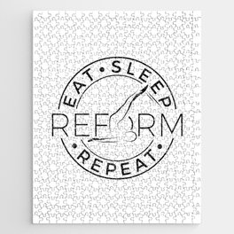 EAT SLEEP REFORM REPEAT Jigsaw Puzzle