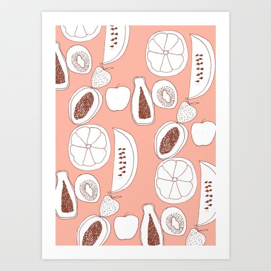Fruits Art Print