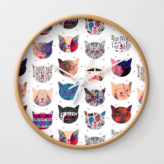C.C. iii Wall Clock