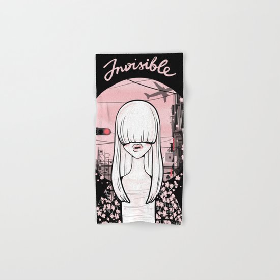 invisible girl Hand & Bath Towel