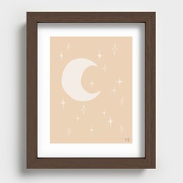 Moon'n'stars Light Recessed Framed Print