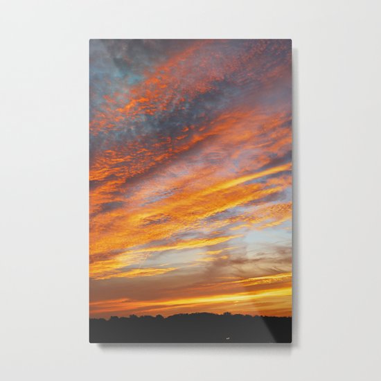 Ohio sunset 1 Metal Print