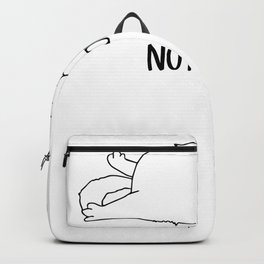 not today cat backpack