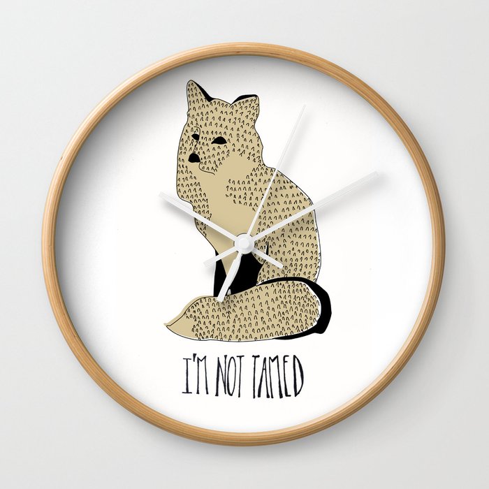The Little Prince and the Fox Wall Clock