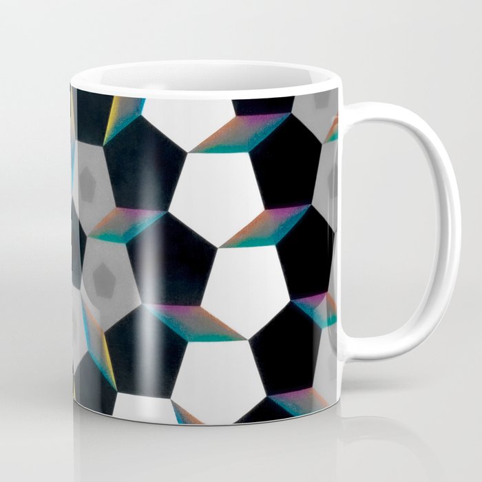 Pentagonal Fracture Coffee Mug
