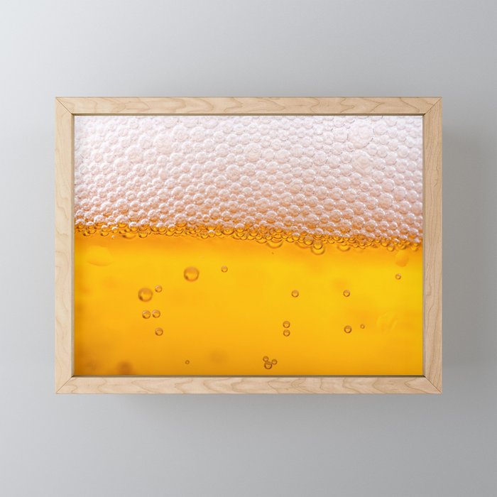 Pint of Beer for Dad Framed Mini Art Print