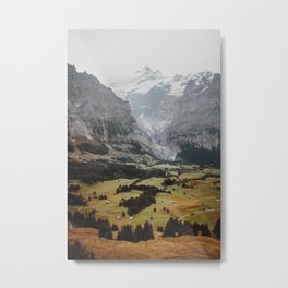 Swiss peaks Metal Print
