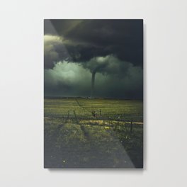 Tornado Coming (Color) Metal Print