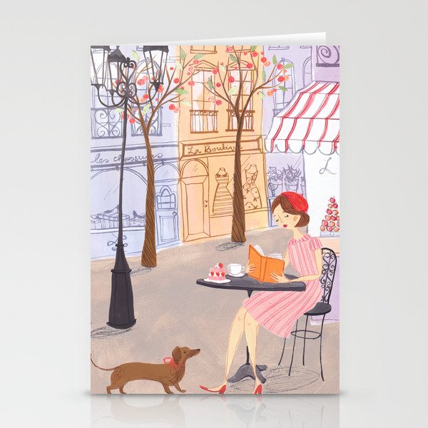 Springtime in Paris Stationery Cards