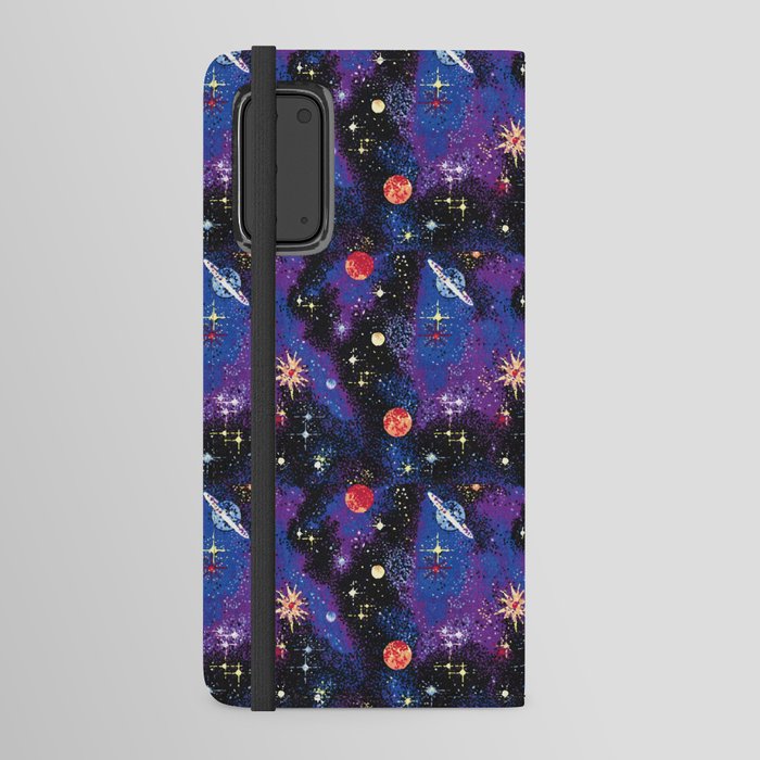 Out of This World Carpet Pattern Android Wallet Case