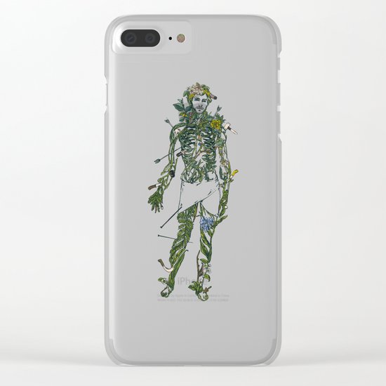 Wound Man Clear iPhone Case
