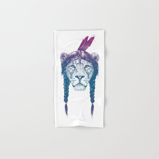 Warrior lion II Hand & Bath Towel