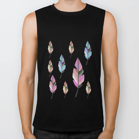 Feathers Biker Tank