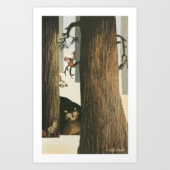 Still Winter Art Print