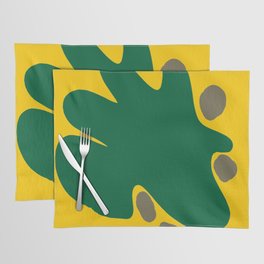 9  | Abstract Shapes | 210322 | Bright Bold Blob Placemat