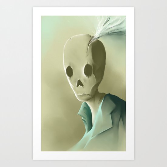 Spreading the disease Art Print