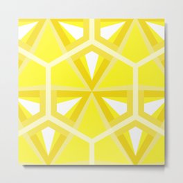  Lemon kaleidoscope Metal Print | Geometry, Kaleidoscope, East, Yoga, Flower, Lemon, Ornament, Pattern, Traditions, Shapes 