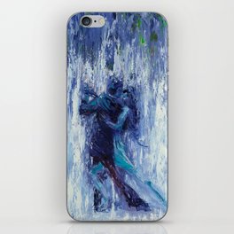 Blue Dancers iPhone Skin
