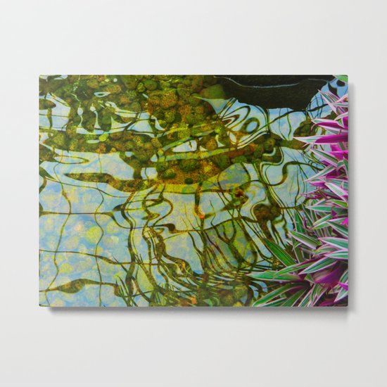 Reflected vision Metal Print
