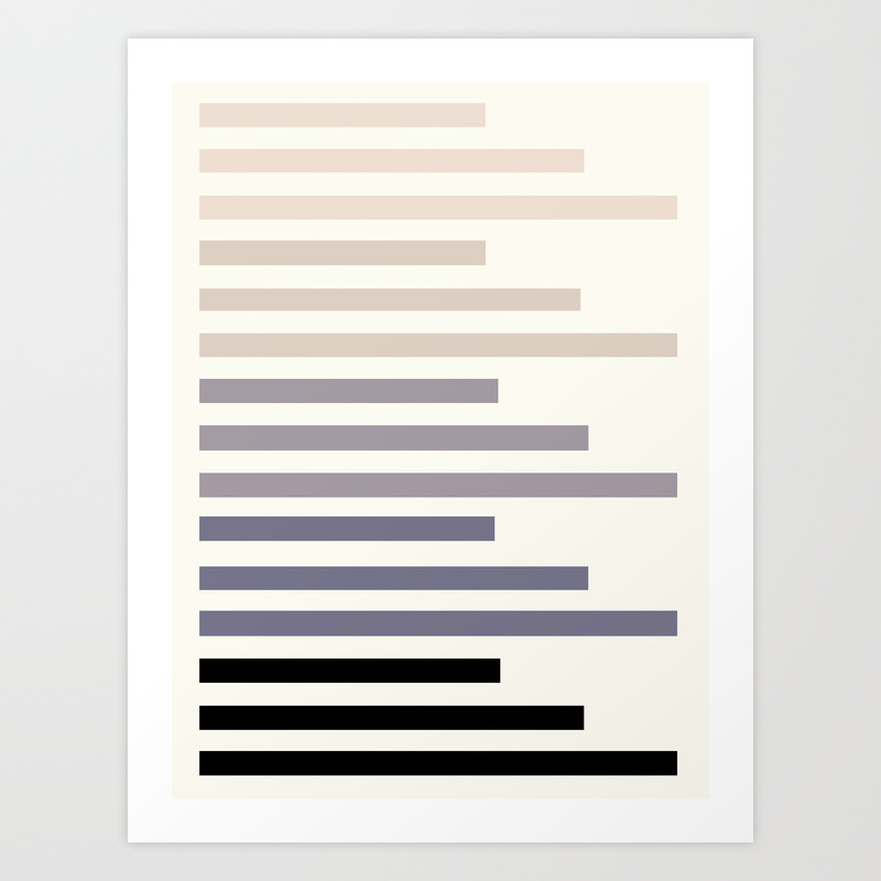 Grey Taupe Geometric Minimalist Staggered Stripes Simple Mid Century Zen Art Art Print By Enshape Society6 There are 922 simple zen art for sale on etsy, and they cost $22.96 on average. grey taupe geometric minimalist staggered stripes simple mid century zen art art print by enshape