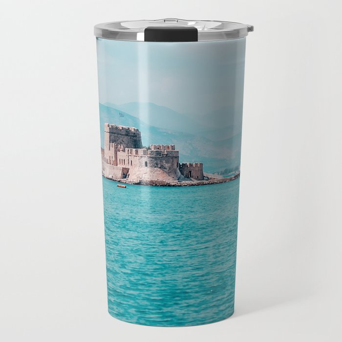 Castle on the water | Greece | Nafplion Travel Mug